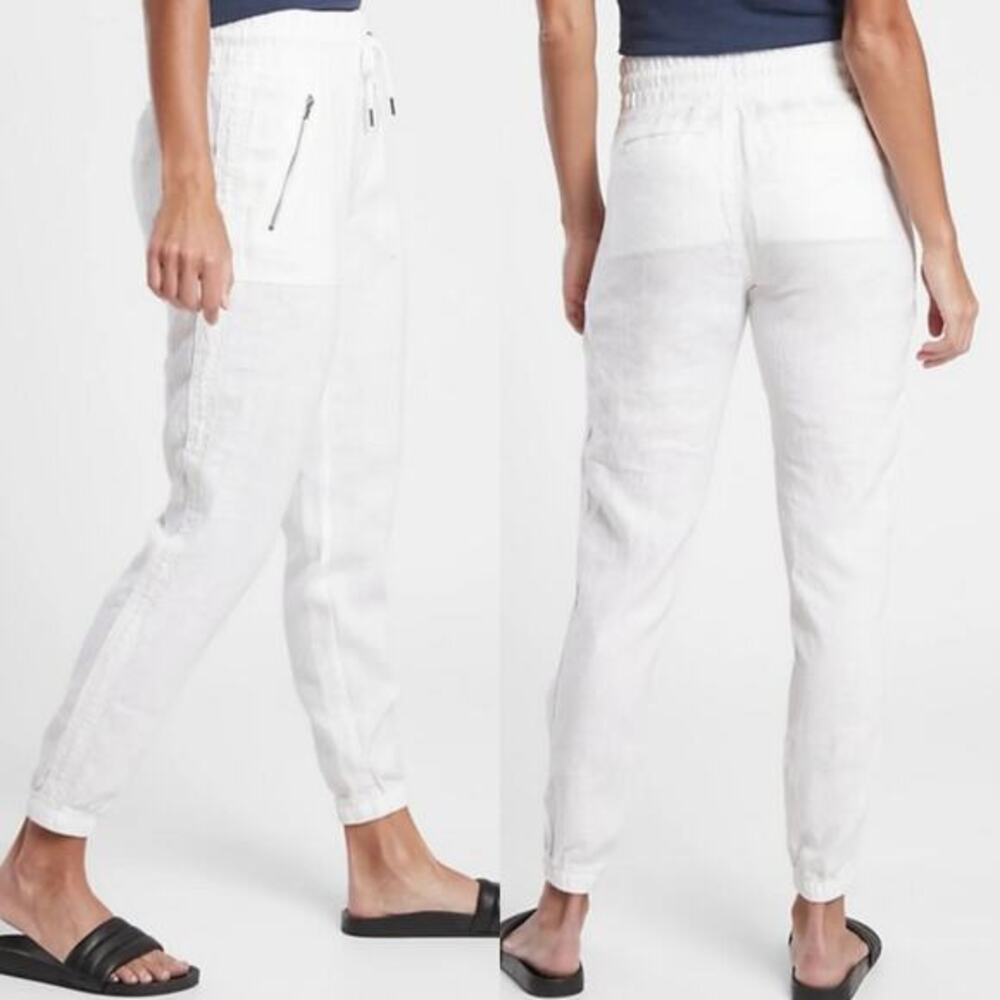 ATHLETA | Cabo Linen Jogger Size 10
